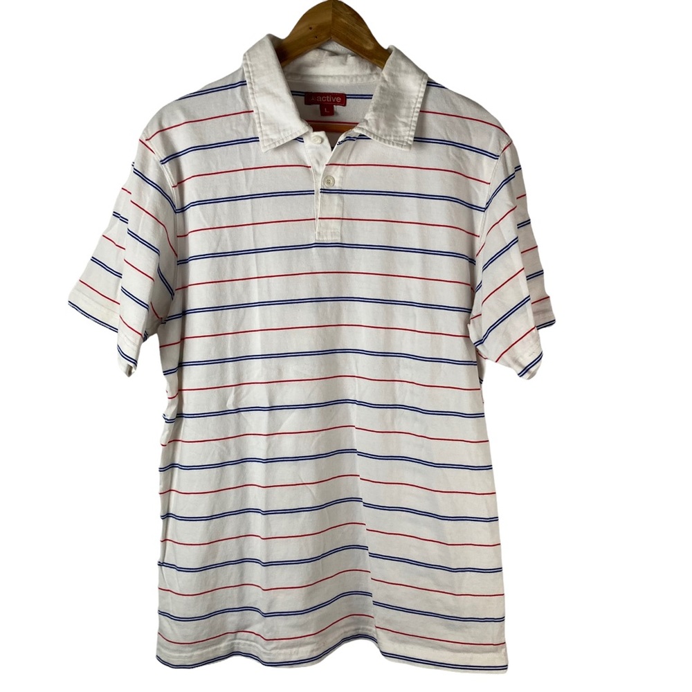 Active Ride Shop Stripe Polo Shirt